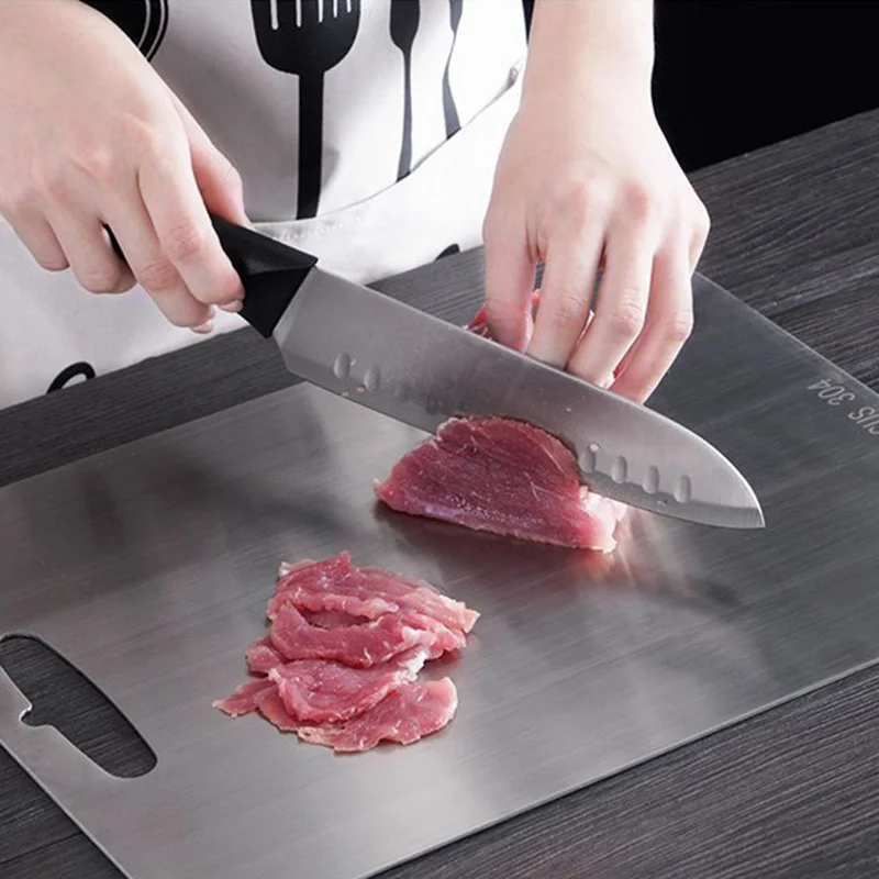 Meal Prep Chef - Household Stainless Steel Anti-rust Cutting Board