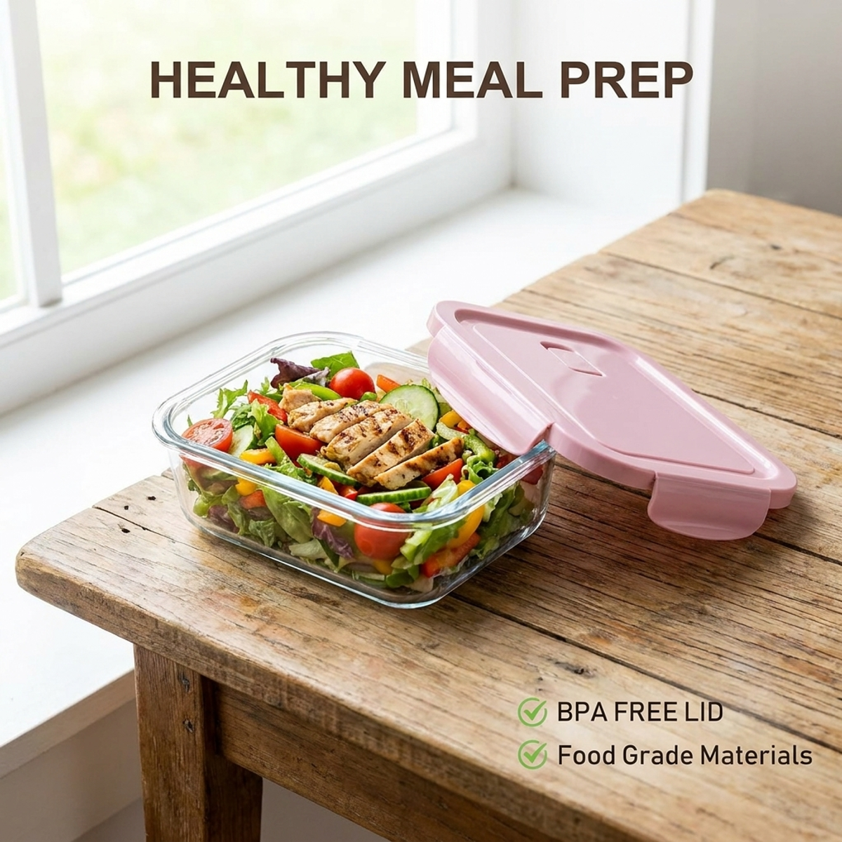 Airtight Glass Food Storage Co - Meal Prep Jars With Lids 评论和价格