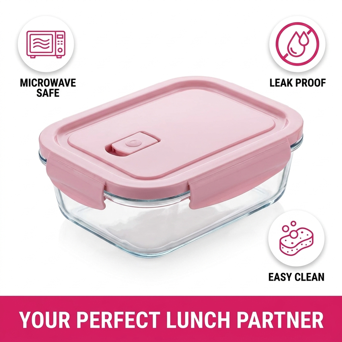 Airtight Glass Food Storage Co - Meal Prep Jars With Lids 评论和价格