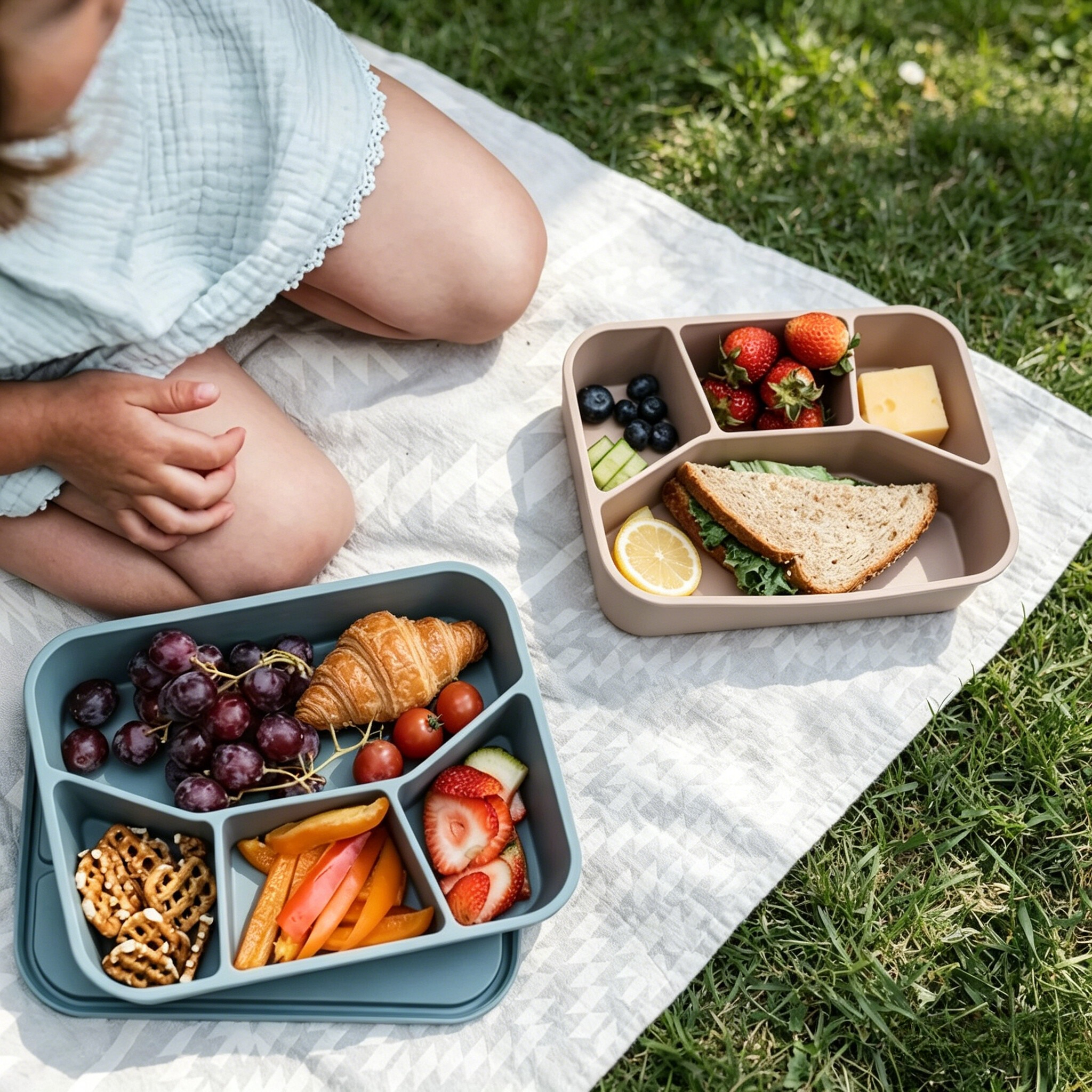 1pc Thickened Silicone Bento L - Meal Prep Simple 评论和价格