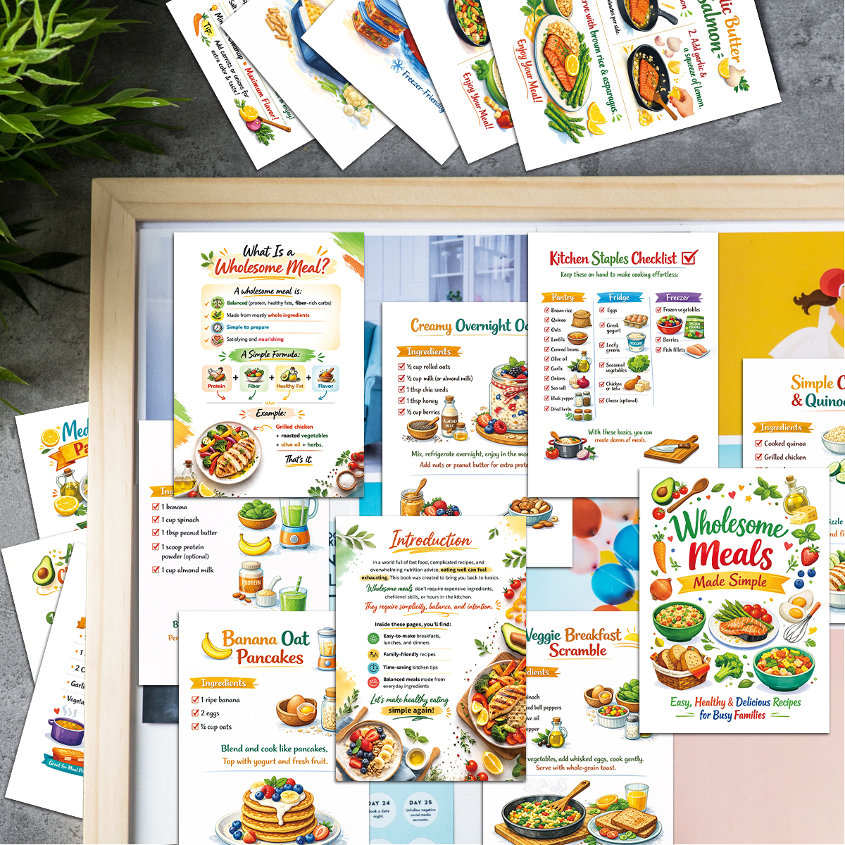 30pcs Wholesome Meals Recipe C - Meal Prep Simple 评论和价格