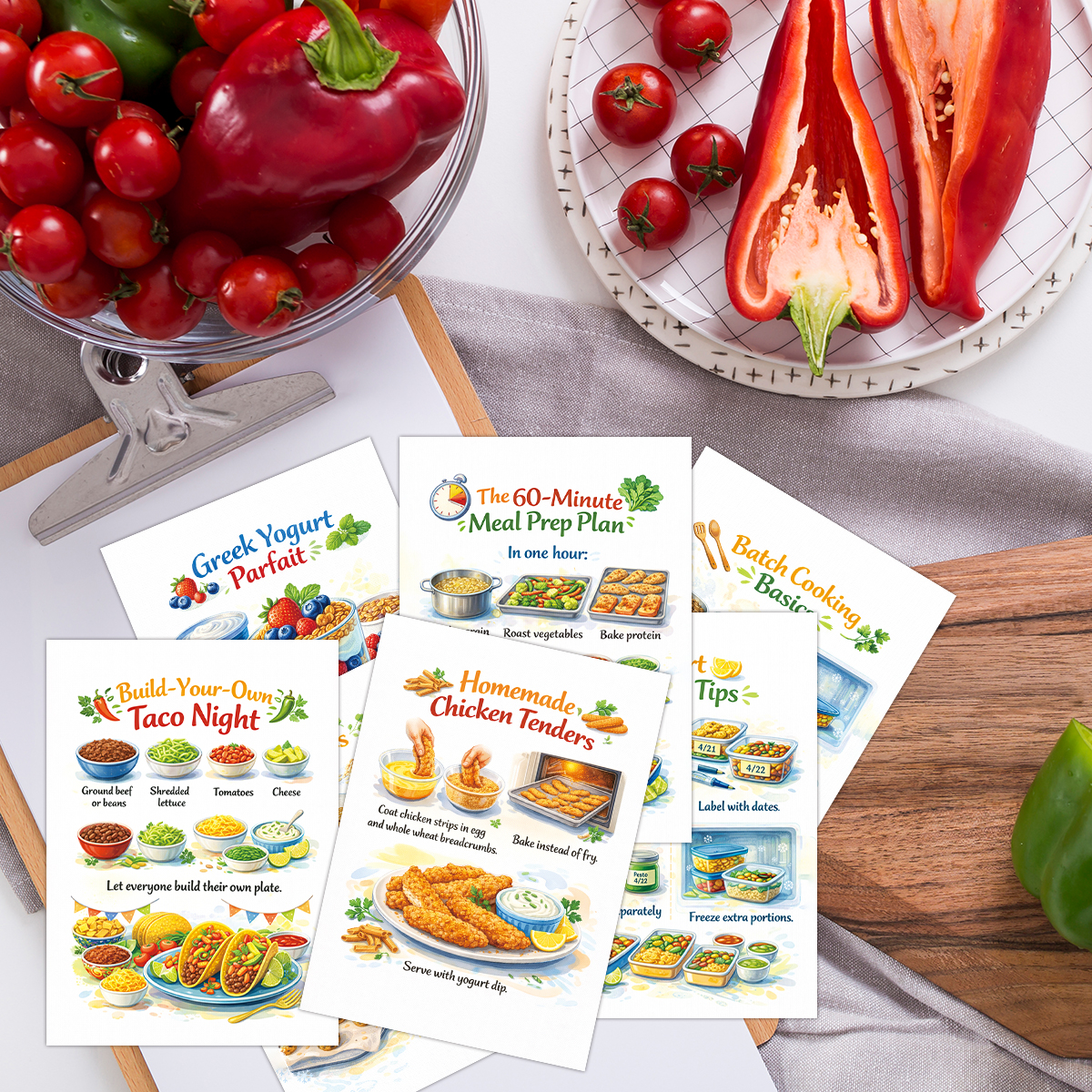 30pcs Wholesome Meals Recipe C - Meal Prep Simple 评论和价格
