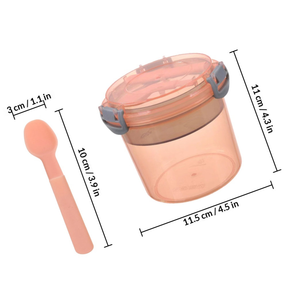 2Pcs Overnight Oats Jars with  - Meal Prep Jars With Lids 评论和价格