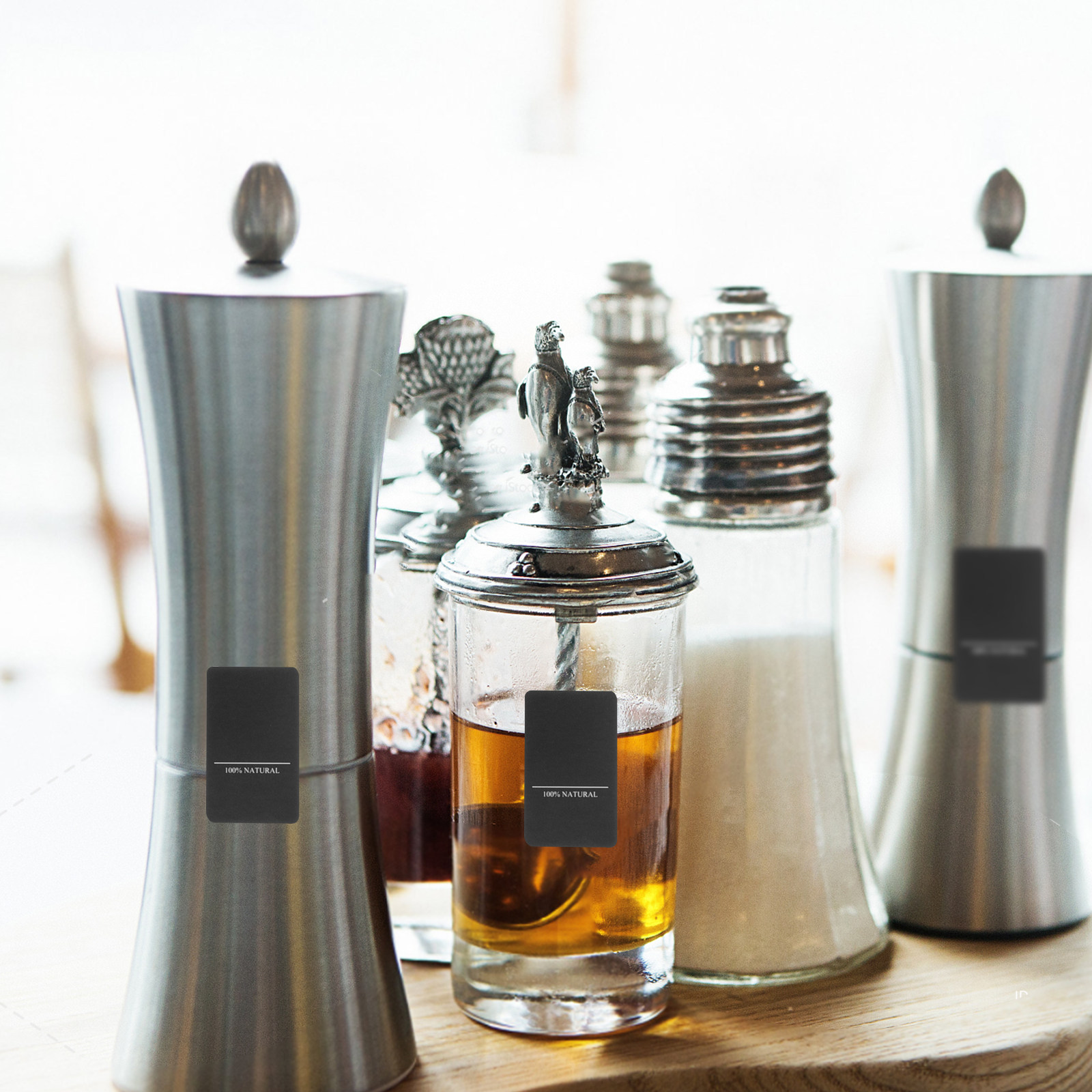 6 Sheets Spice Bottle Label St - Spice Jar Labels 评论和价格