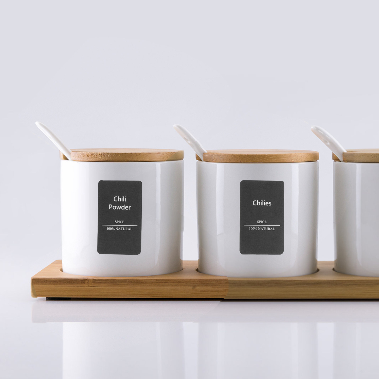 6 Sheets Spice Bottle Label St - Spice Jar Labels 评论和价格