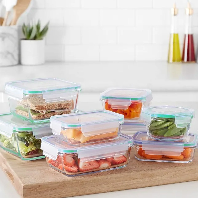 Glass Food Storage Containers  - Meal Prep Jars With Lids 评论和价格