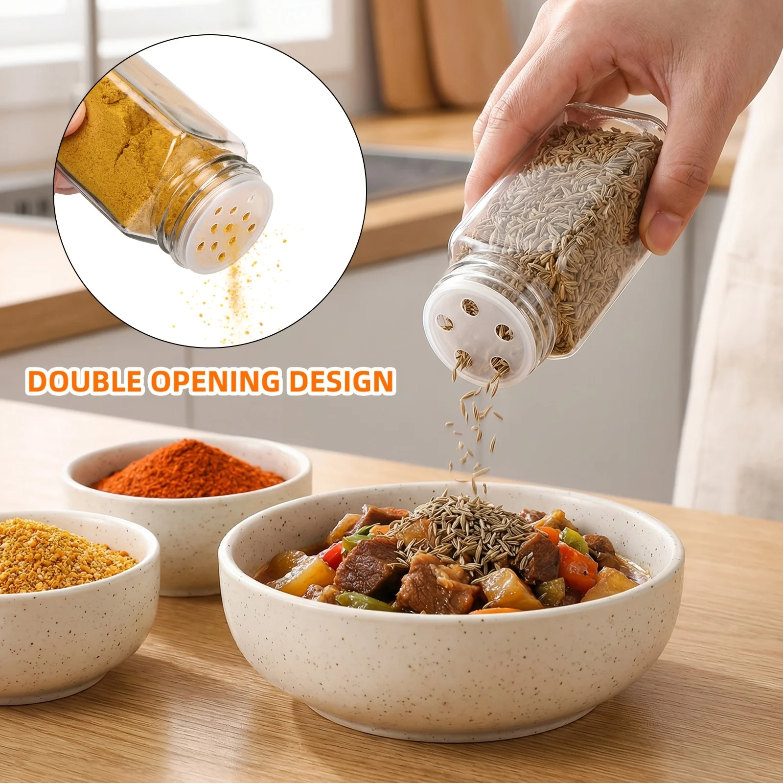 DDHOME 24pcs 4oz Square Spice  - Spice Jar Labels 评论和价格