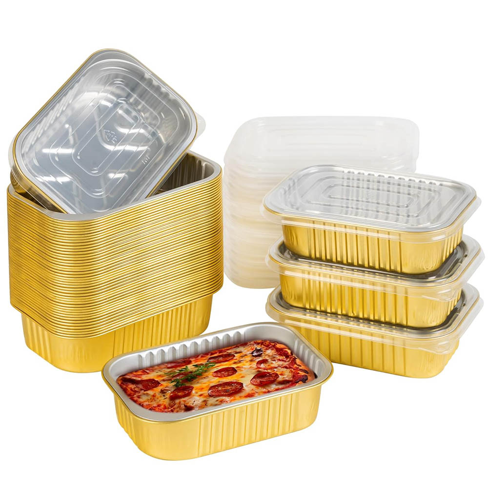 Small Aluminum Pans with Lids  - Meal Prep Jars With Lids 评论和价格