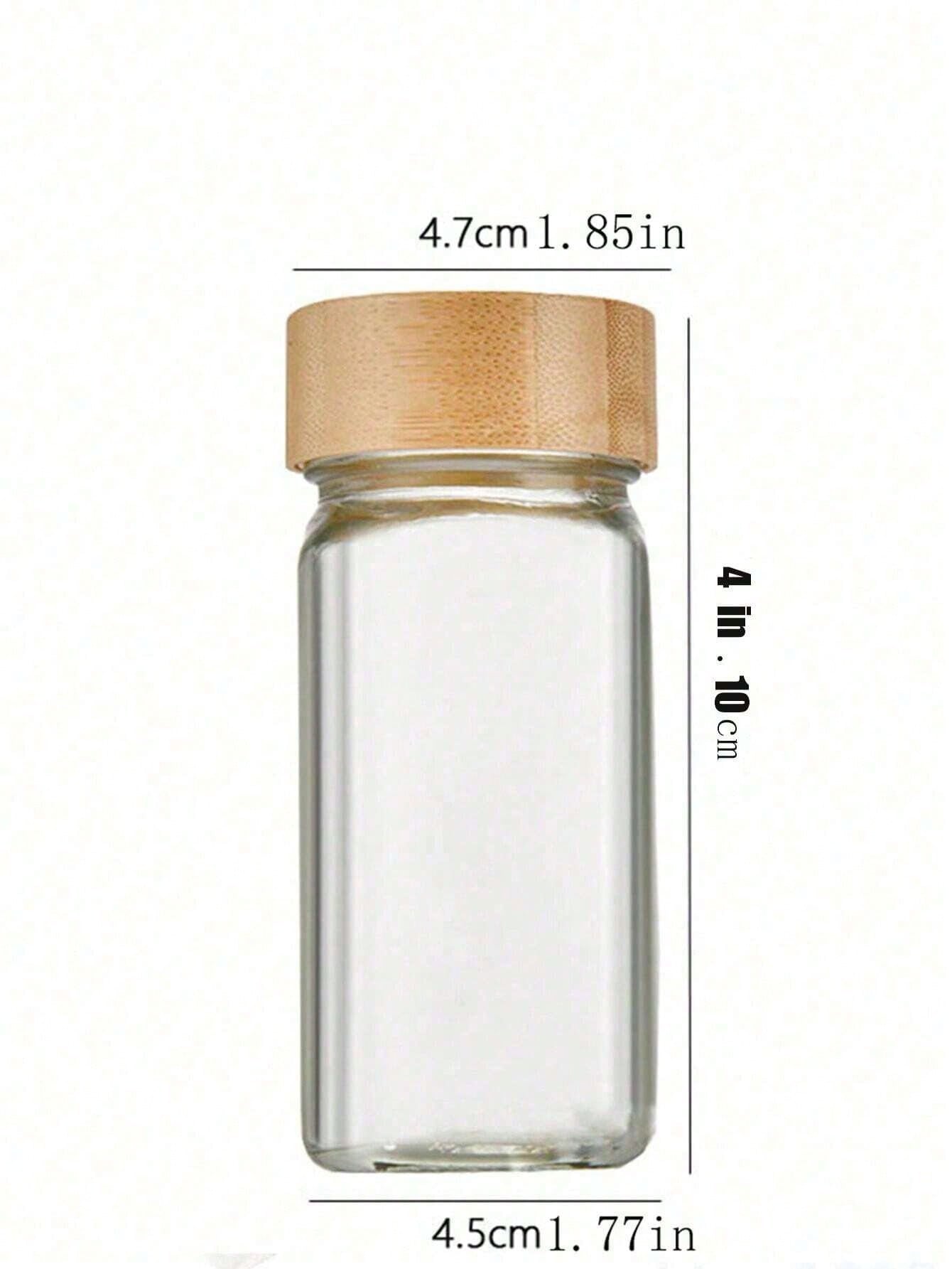 Spice Jars With Label 12 Pcs,S - Spice Jar Labels 评论和价格