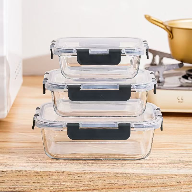 Glass Food Storage Container W - Meal Prep Chef 评论和价格