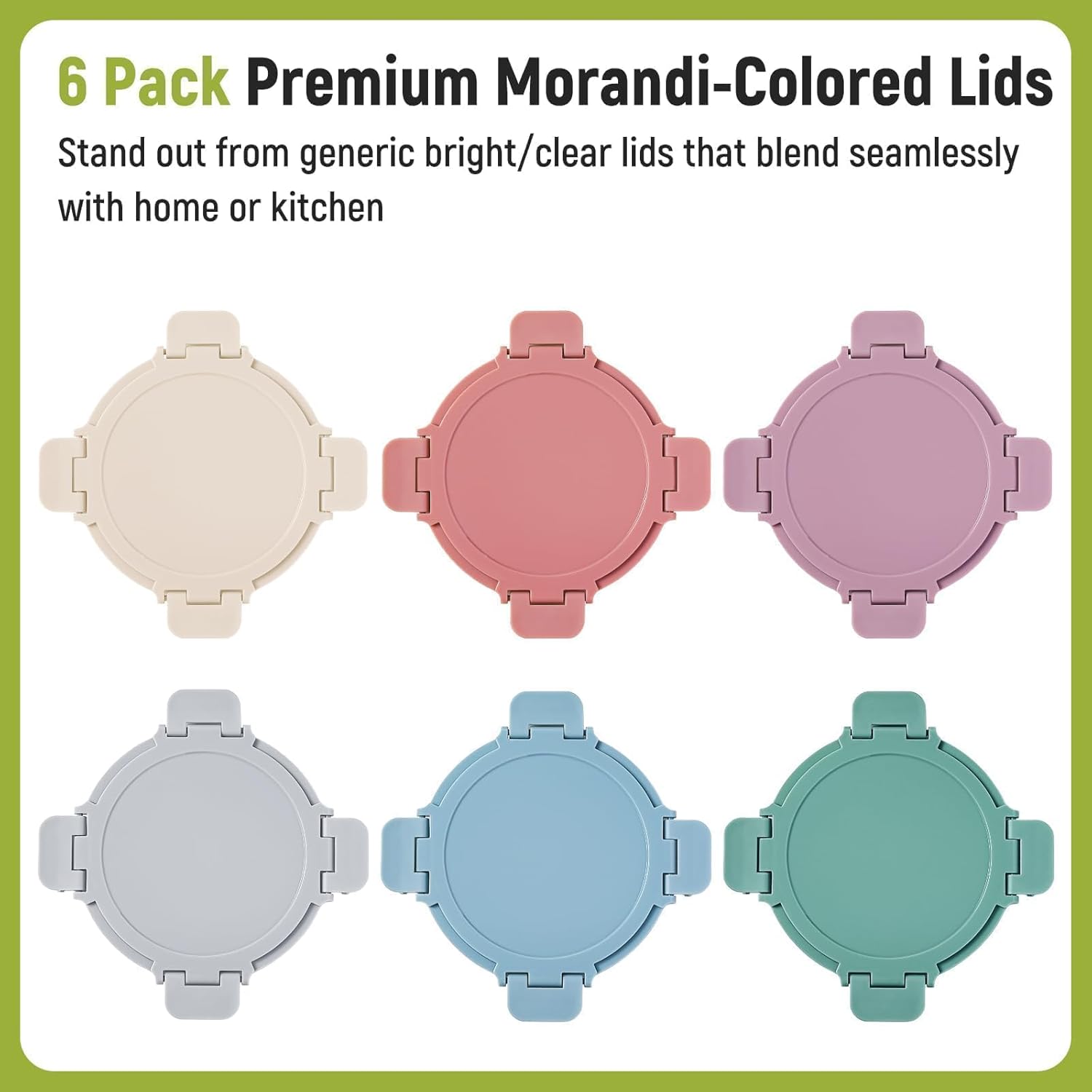 [UPGRADED LID] 6 Sets 3 Cup/24 - Meal Prep Jars With Lids 评论和价格