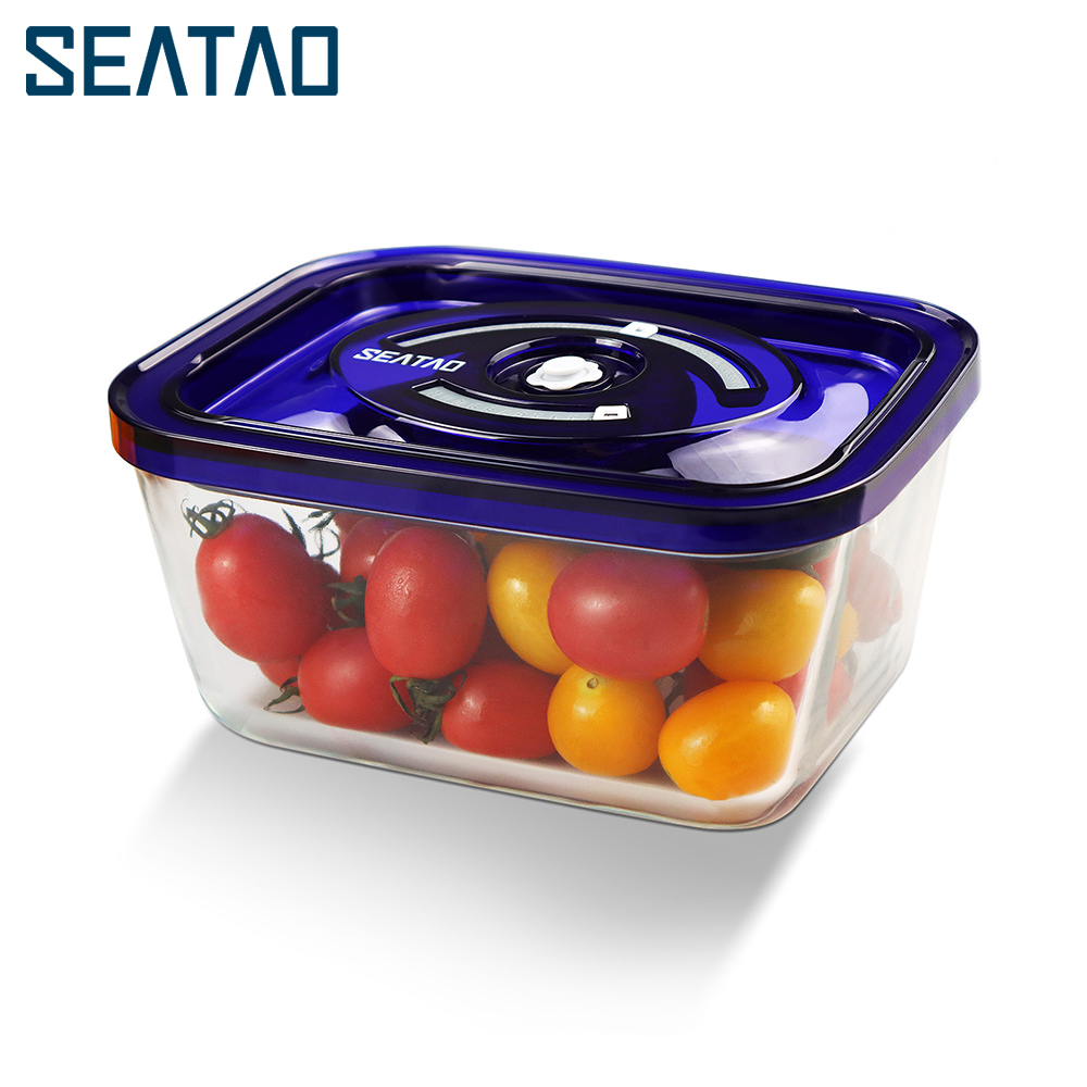 SEATAO Glass Food Storage Cont - Meal Prep Jars With Lids 评论和价格